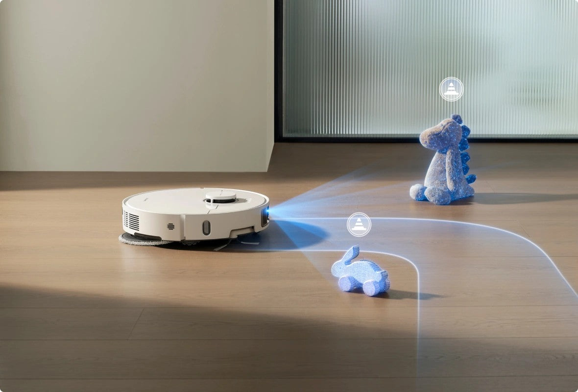 Évitement des obstacles 3DAdapt™ : le Dreame L10s Ultra Gen 3 contourne les jouets