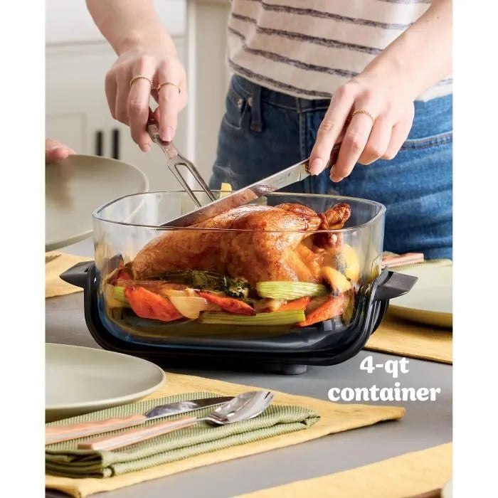 Ninja CRISPi 4-en-1 Sans PFOA – Air Fryer Portable Premium