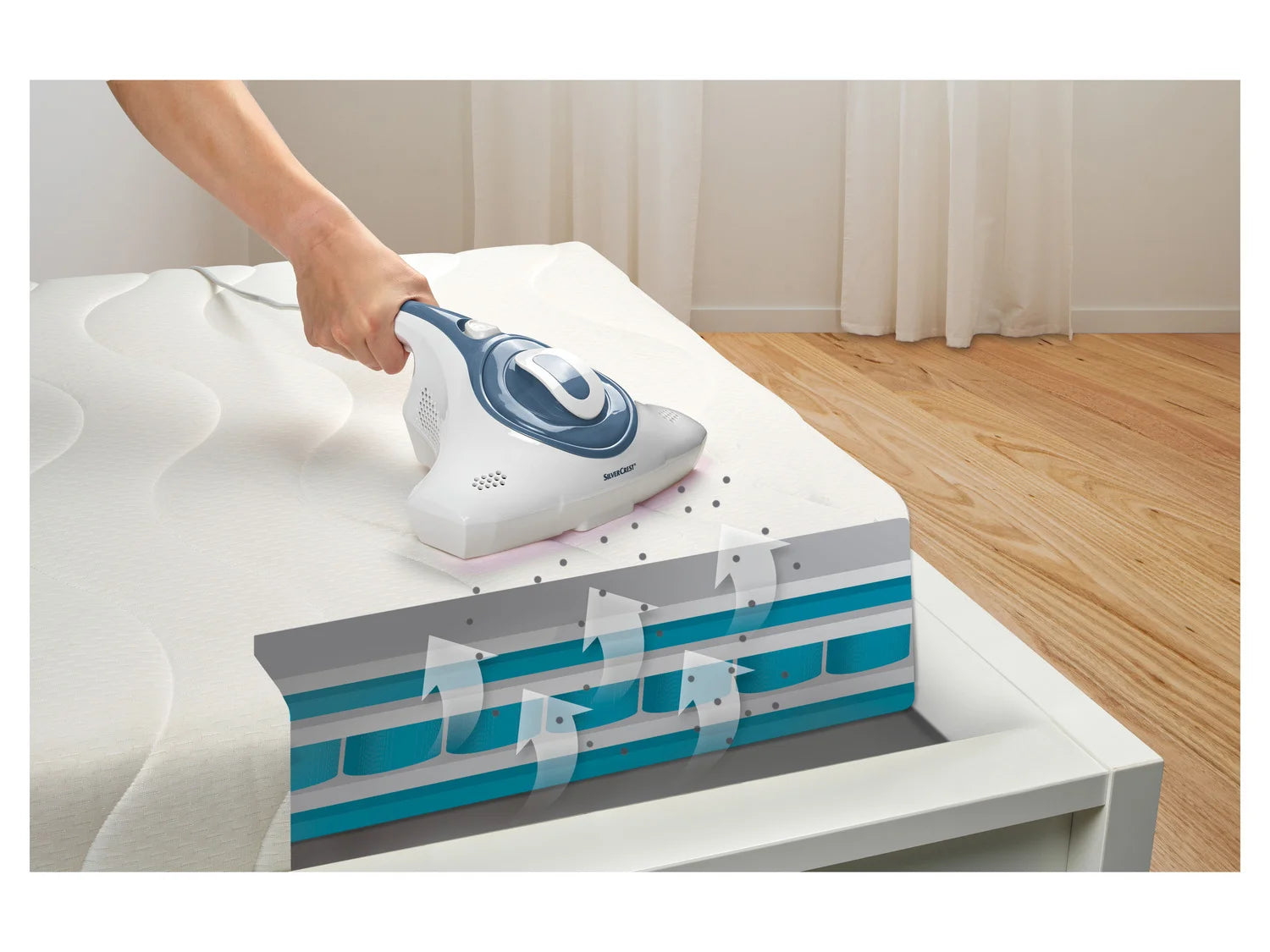 SILVERCREST Aspirateur d'acariens UV