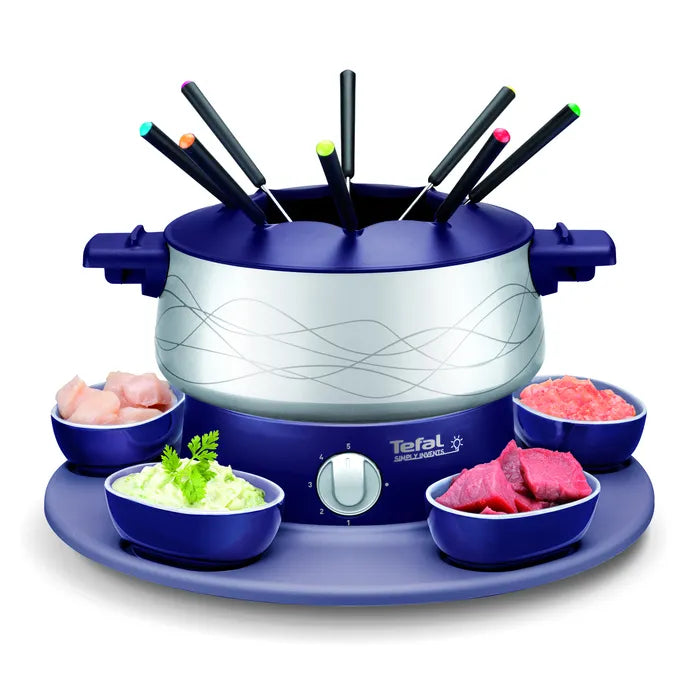 Tefal Simply Invents Fondue électrique, 8 personnes,Thermostat règlable,