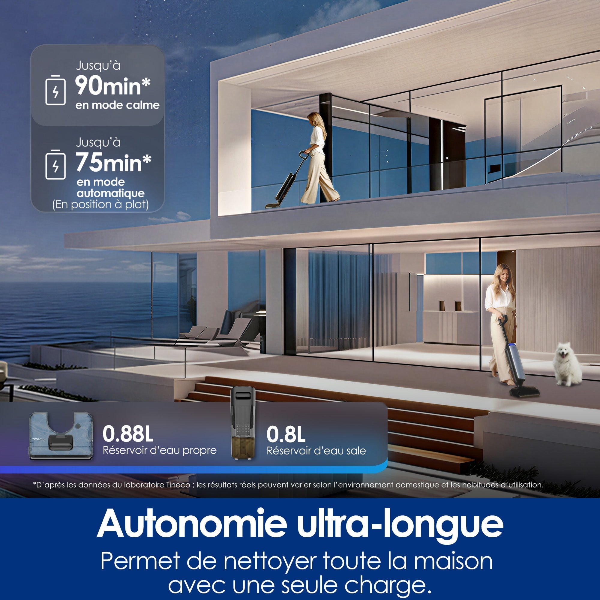 Tineco Floor One S9 Artist Steam Pro aspirateur laveur vapeur sans fil Algérie