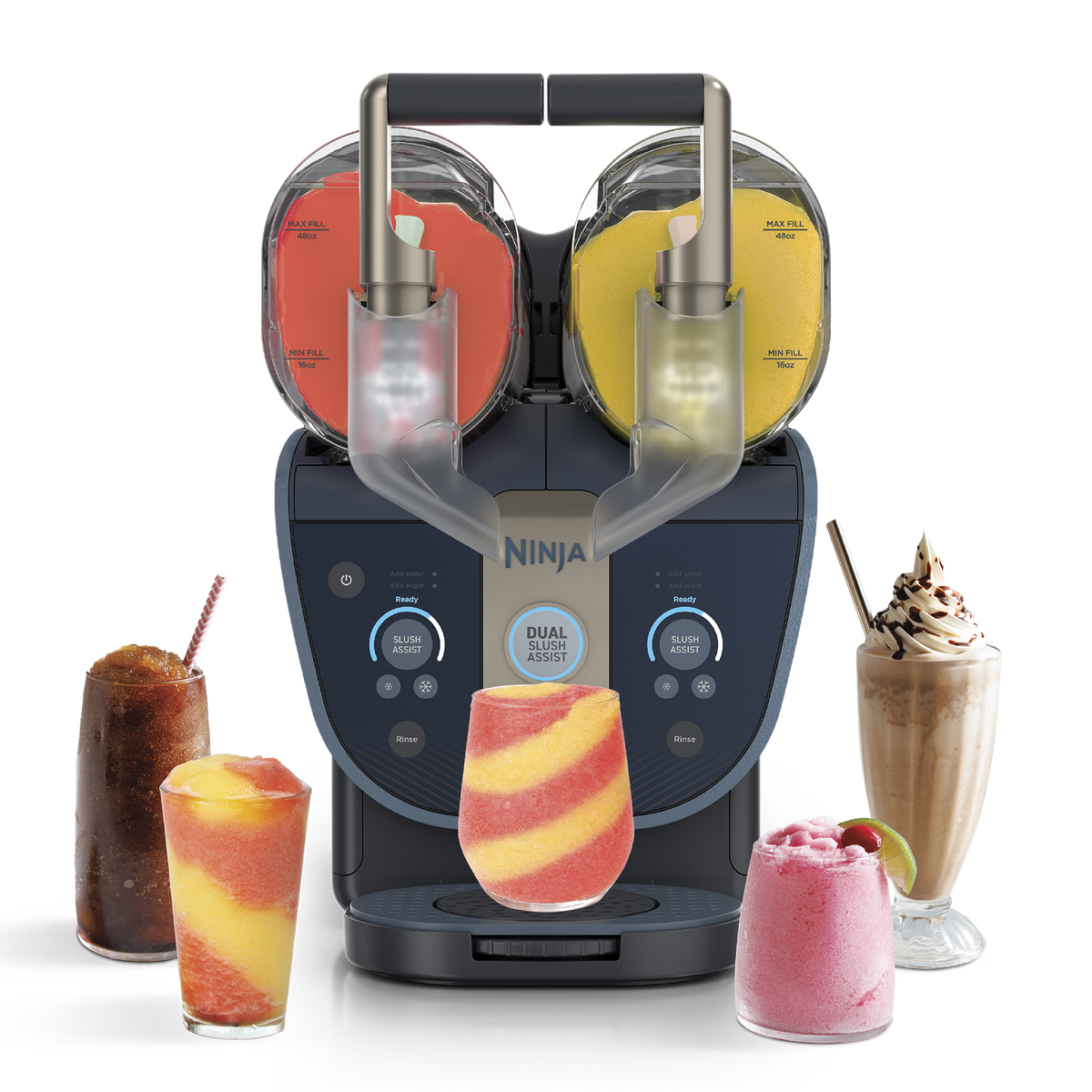 Ninja SLUSHi Twist FS701BL – Machine à Granités Double Bac