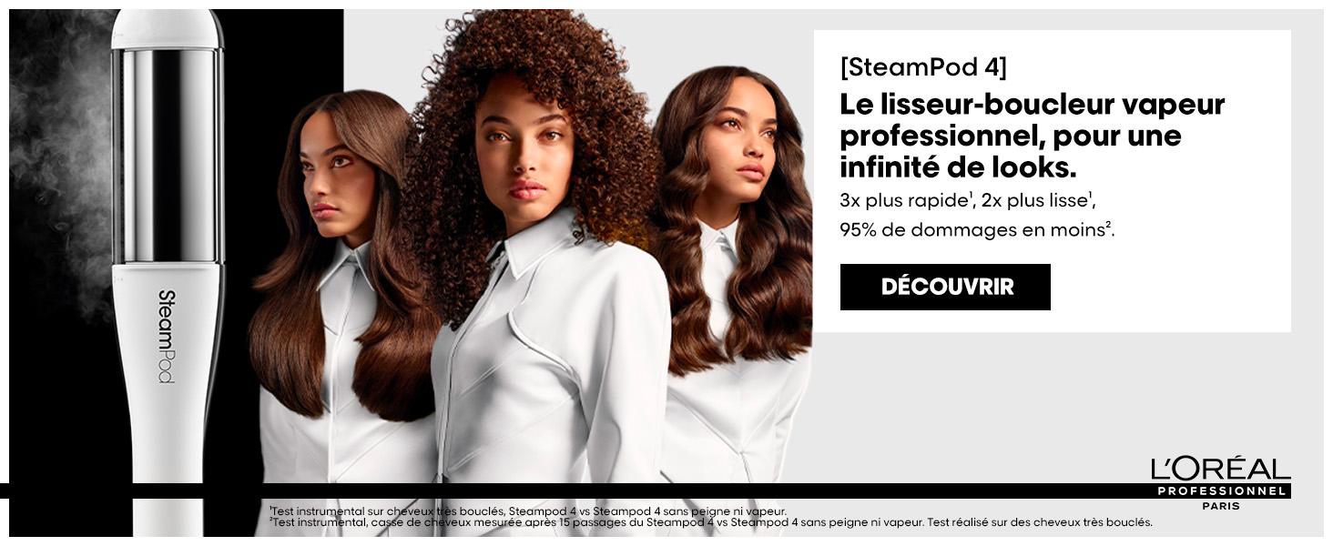 SteamPod 4 - Lisseur Boucleur Vapeur Professionnel