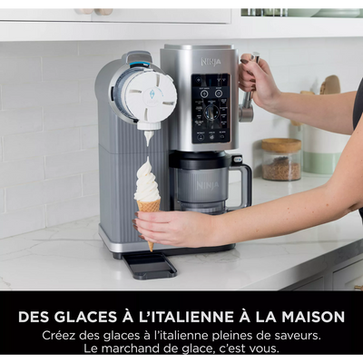 Ninja Swirl CREAMi – Machine 13-en-1 pour Glaces & Délices Givrés