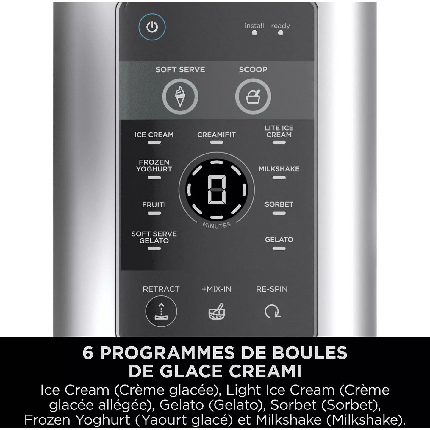 Ninja Swirl CREAMi – Machine 13-en-1 pour Glaces & Délices Givrés