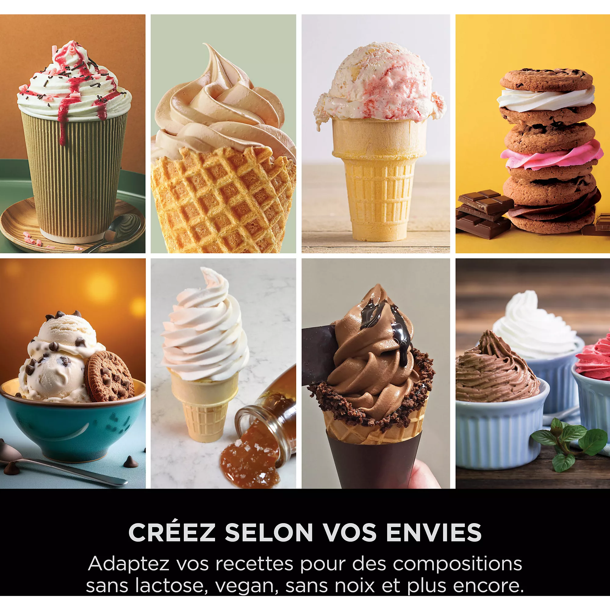 Ninja Swirl CREAMi – Machine 13-en-1 pour Glaces & Délices Givrés