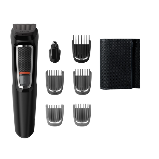 Philips Multigroom Series 3000 – Tondeuse 7-en-1 pour Visage et Cheveux"