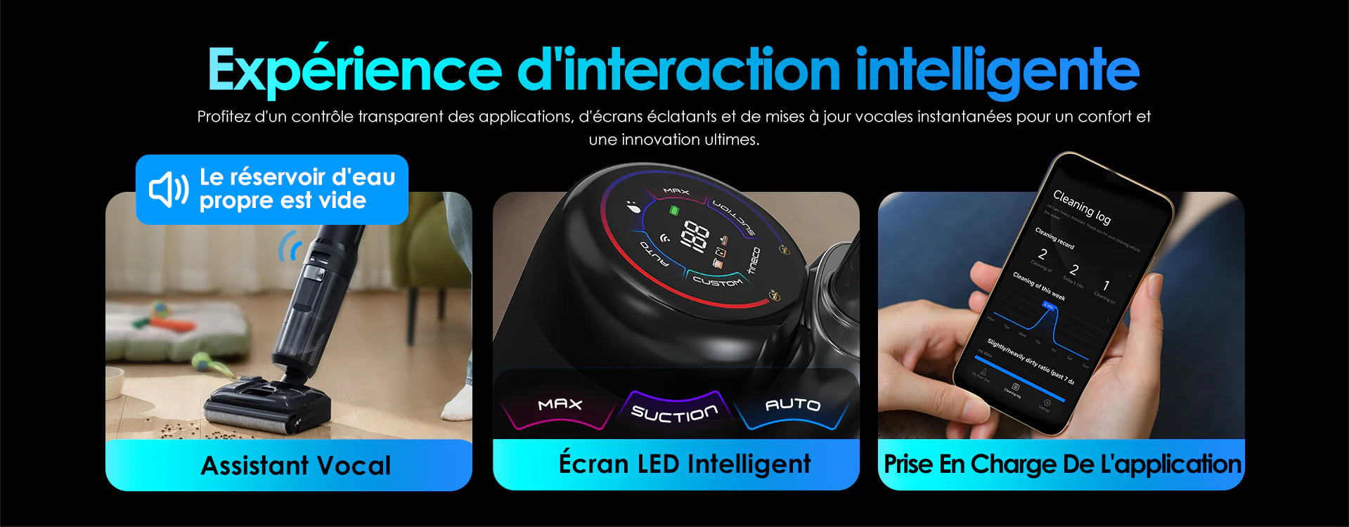 Tineco Floor One S7 Stretch – Aspirateur Laveur Sans Fil Intelligent