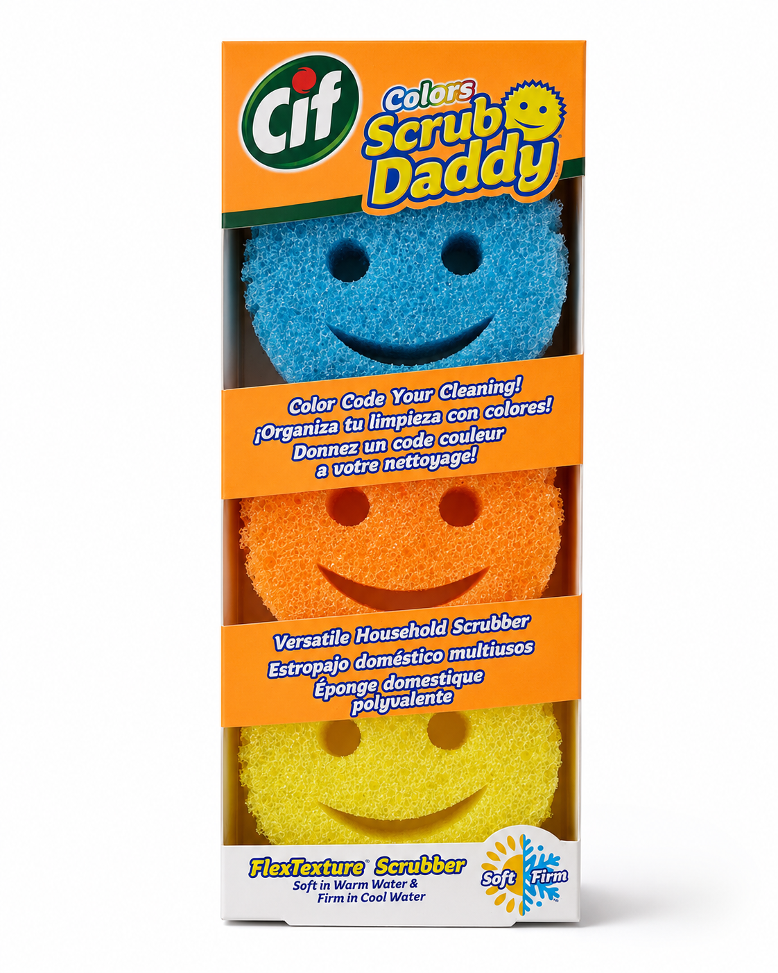 Scrub Daddy – Éponge Magique Originale FlexTexture