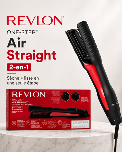Brosse soufflante Revlon One-Step Air Straight 2-en-1 – vue 3