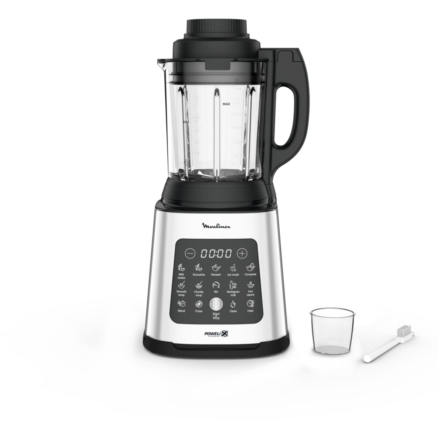 Moulinex PerfectMix Cook LM835D10 blender chauffant avec bouchon doseur et brosse (Algérie)