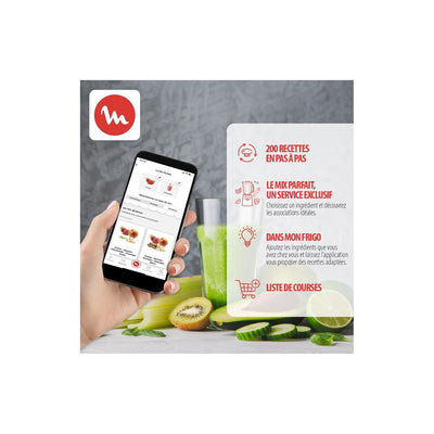 Application Moulinex – 200 recettes pas à pas pour le PerfectMix Cook