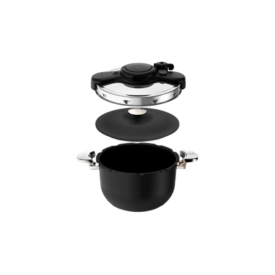 SEB Tempo  Autocuiseur 6l Inox Noir