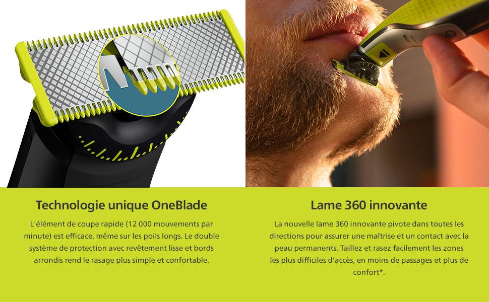 Philips OneBlade 360 rasoir électrique homme étanche
