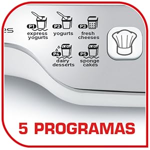 Tefal MULTI DELICES EXPRESS 6 POTS ROUGE