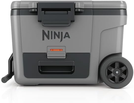 Ninja Glacière FrostVault 42 L Glacière roulante avec zone sèche, Gris ardoise