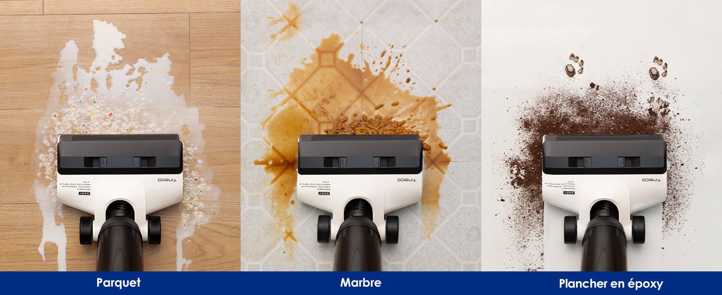 Tineco Floor One S5 Combo Plus Aspirateur et Laveur Sec et Humide sans Fil Intelligent