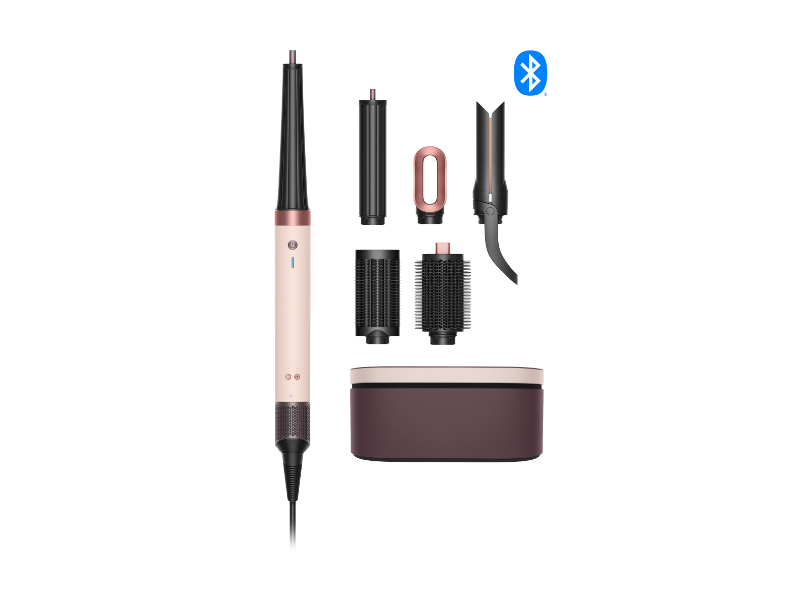 Dyson Airwrap Co-anda2x Straight+Wavy Ceramic Pink Rose Gold – kit complet