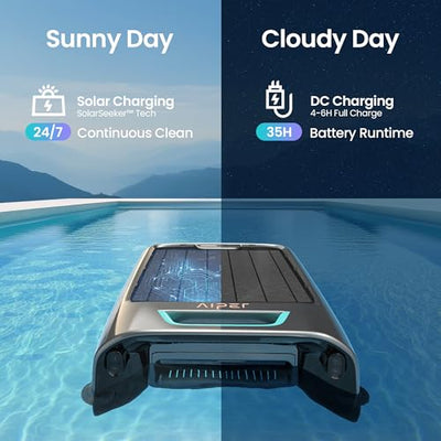 Aiper EcoSurfer S2 – robot écumoire piscine – photo 3
