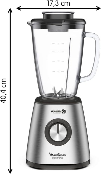 Blender Moulinex 800W Blendforce glass blender