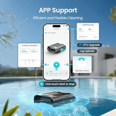 Aiper EcoSurfer S2 – robot écumoire piscine – photo 4