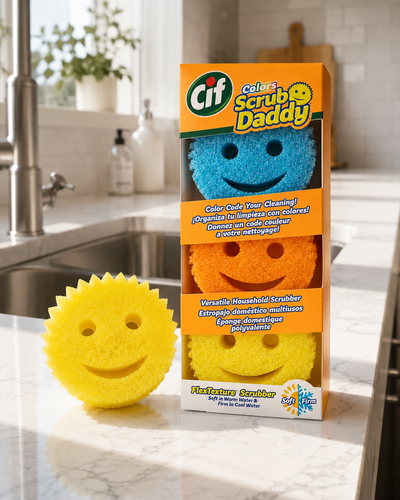 Scrub Daddy – Éponge Magique Originale FlexTexture