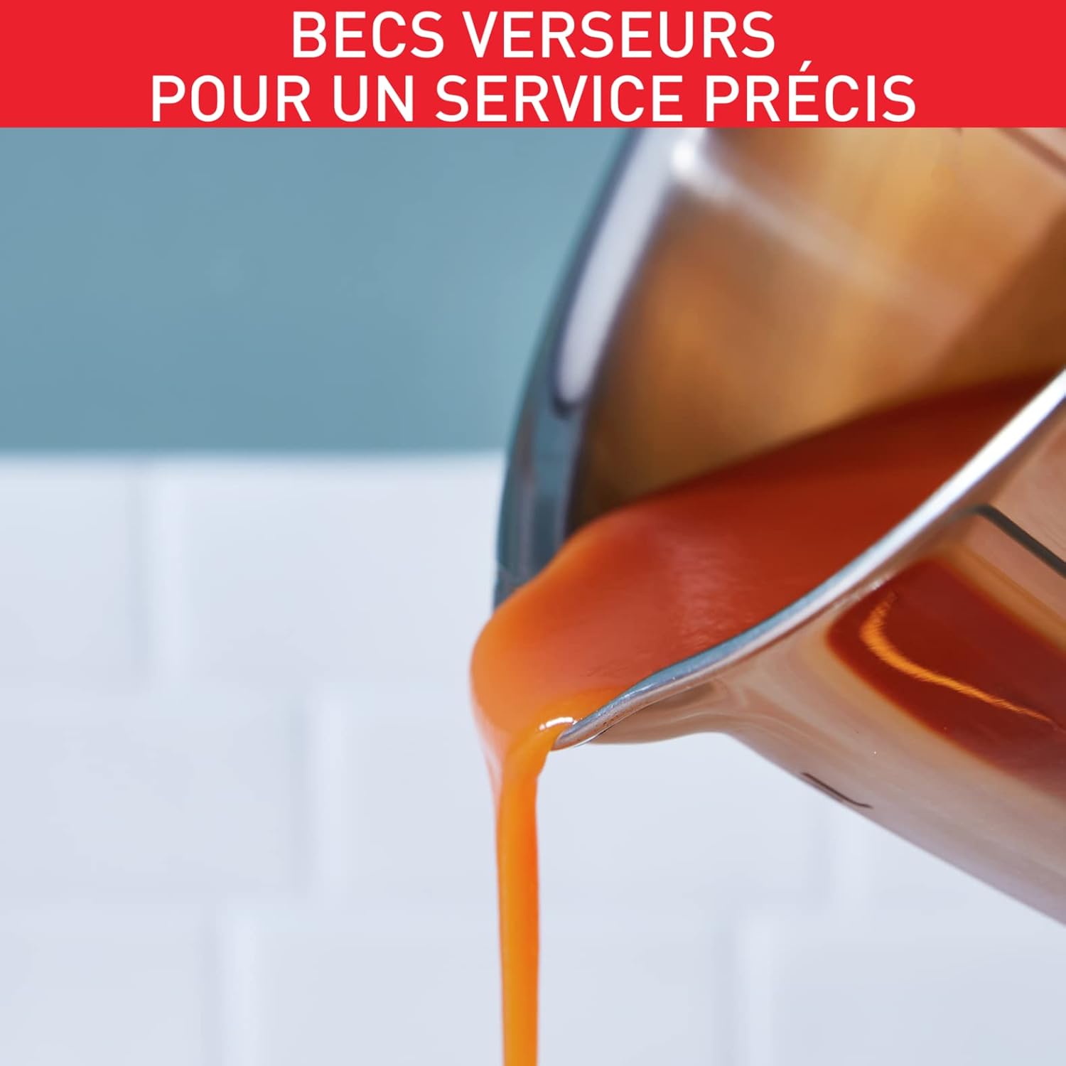 Tefal Duetto On – Batterie de cuisine 9 pièces induction en acier inoxydable