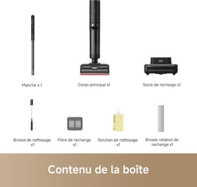 Dreame H15 Pro FoamWash - Aspirateur Laveur avec Technologie Mousse