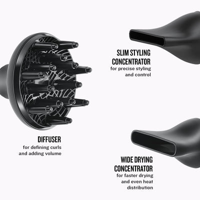 Remington HYDRAluxe Sèche-Cheveux AC8901 – 2300W, Ionic & Hydracare