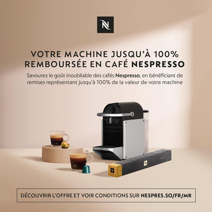 Nespresso Krups Machine à Café Essenza Mini Noir Cafetière à Capsules