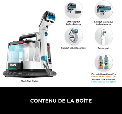 Shark StainStriker – Le Nettoyeur Compact et Puissant pour Toutes Vos Taches