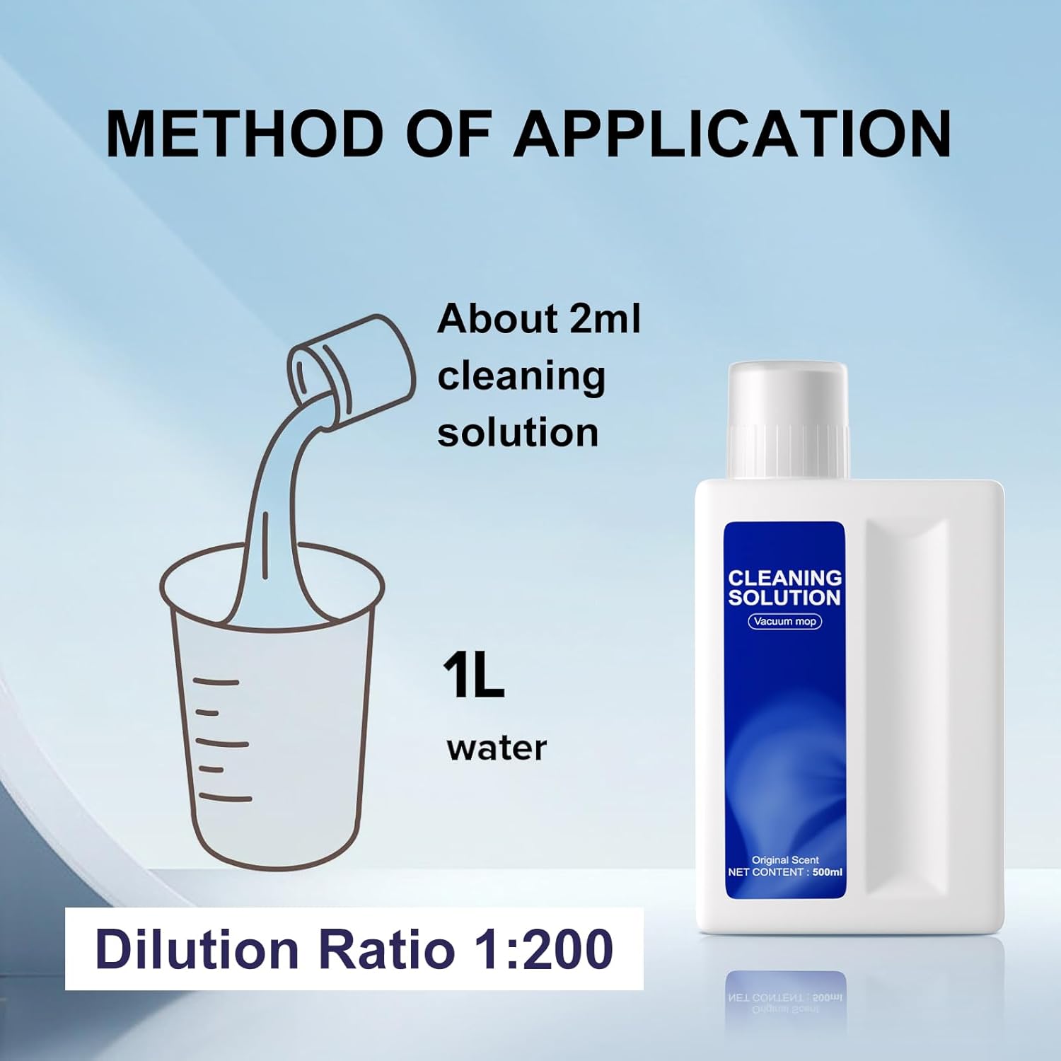 Solution de Nettoyage Tineco - Formule Originale Compatible avec Laveurs de Sol