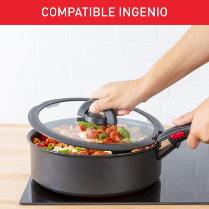 Tefal Ingenio Couvercles en verre 22/24 cm
