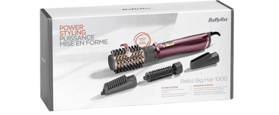 BaByliss - AS960E - Brosse soufflante Beliss Big Hair 1000 4-en-1 Rotative