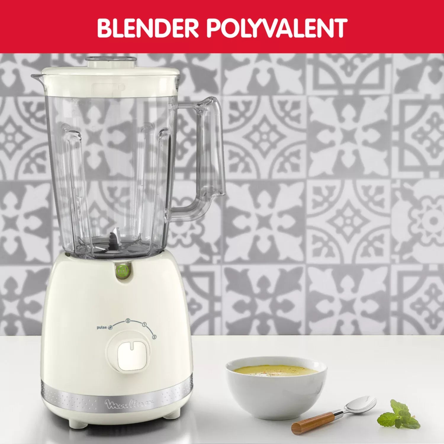 Moulinex Blender SOLEIL 500W IVOIRE