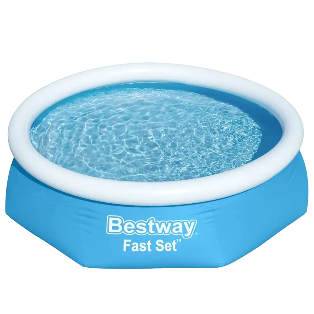 Bestway Piscine autoportante Fast Set™ ronde 244 x 61 cm