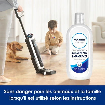 TINECO Solution de nettoyage pour aspirateur laveur 1L