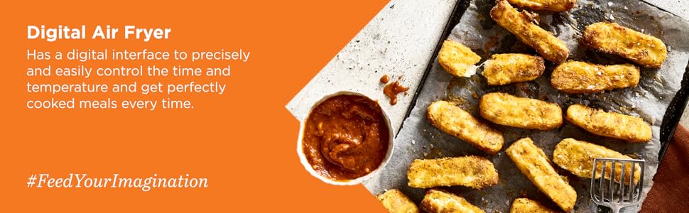 Kenwood Air Fryer 5-en-1 – Friteuse sans huile + Gril/rôtissoire