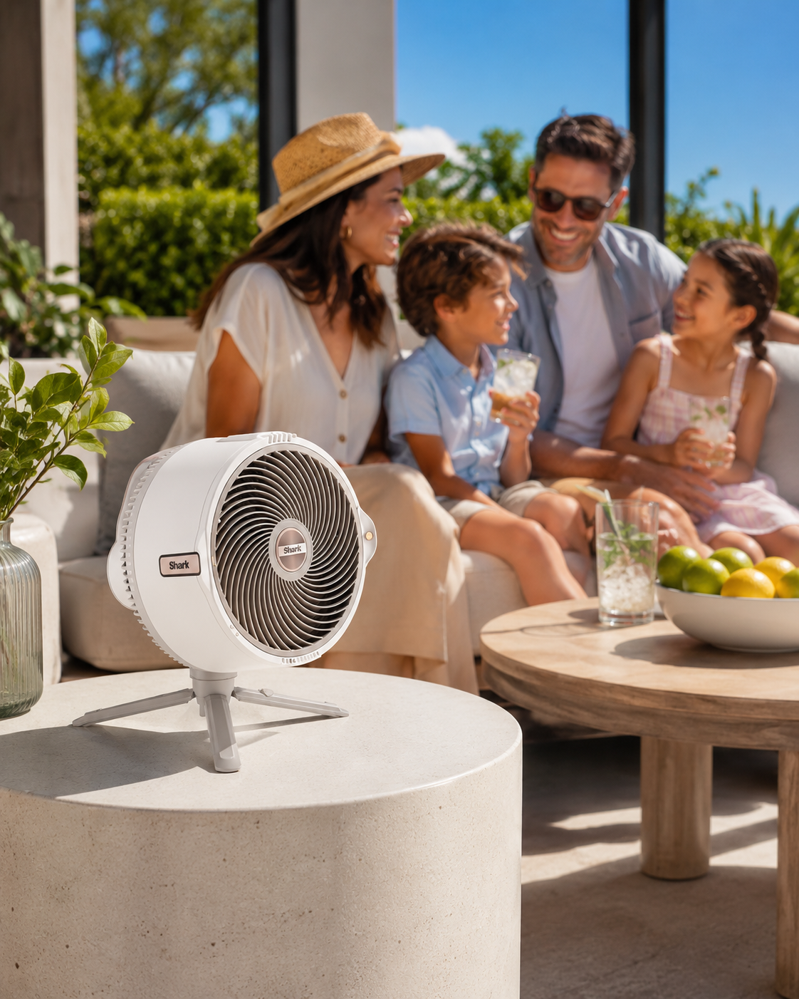 Shark FlexBreeze Pro Mist – Ventilateur Brumisateur Sur Pied & de Table Intérieur/Extérieur Sans Fil – photo 3 – Algérie