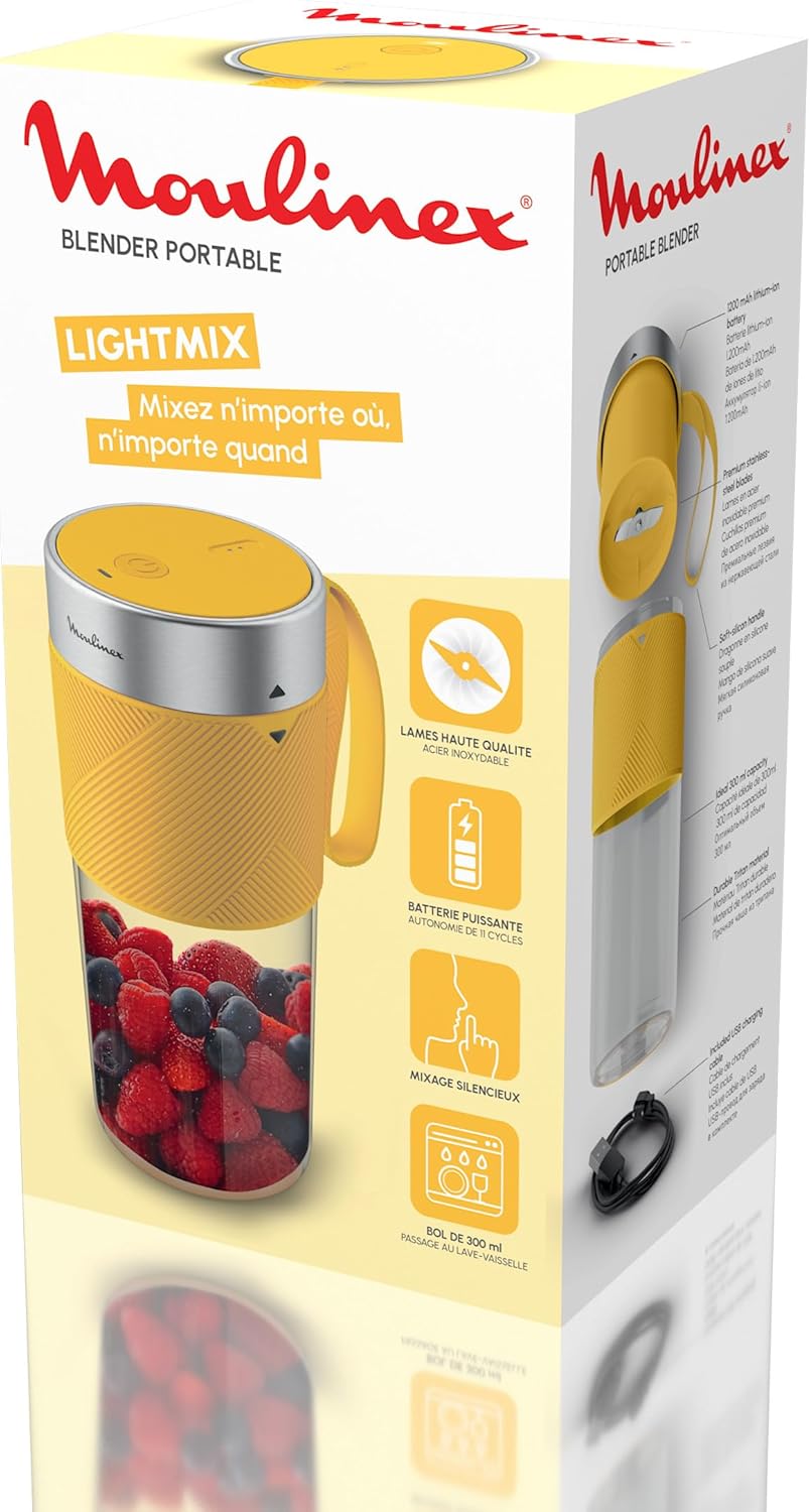 Moulinex Lightmix blender portable smoothie frais
