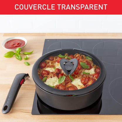 Tefal Ingenio Couvercles en verre 22/24 cm