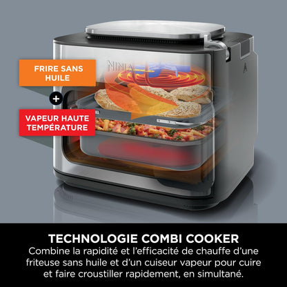 Ninja Combi Multicuiseur Four et Friteuse sans Huile 12-en-1