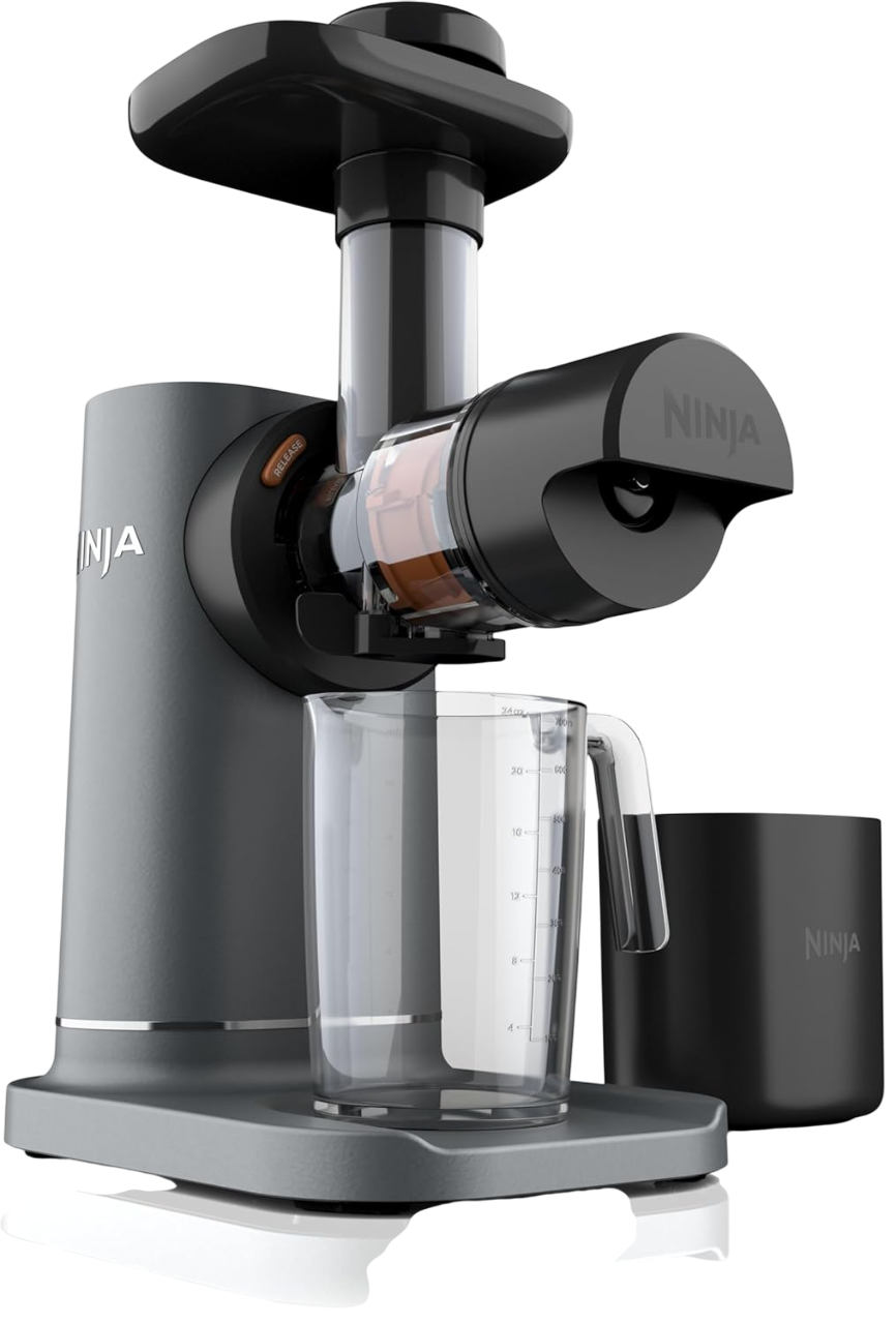 Extracteur de jus Ninja gris – design moderne et compact pour jus naturels