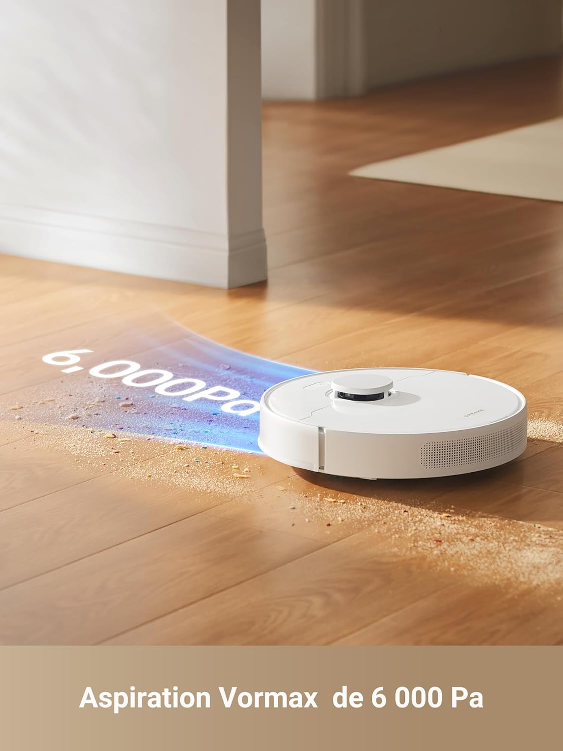 dreame D10 Plus Gen 2 Robot Aspirateur Laveur avec Vidange Automatique Poussière,