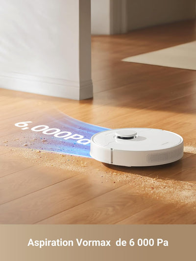 dreame D10 Plus Gen 2 Robot Aspirateur Laveur avec Vidange Automatique Poussière,