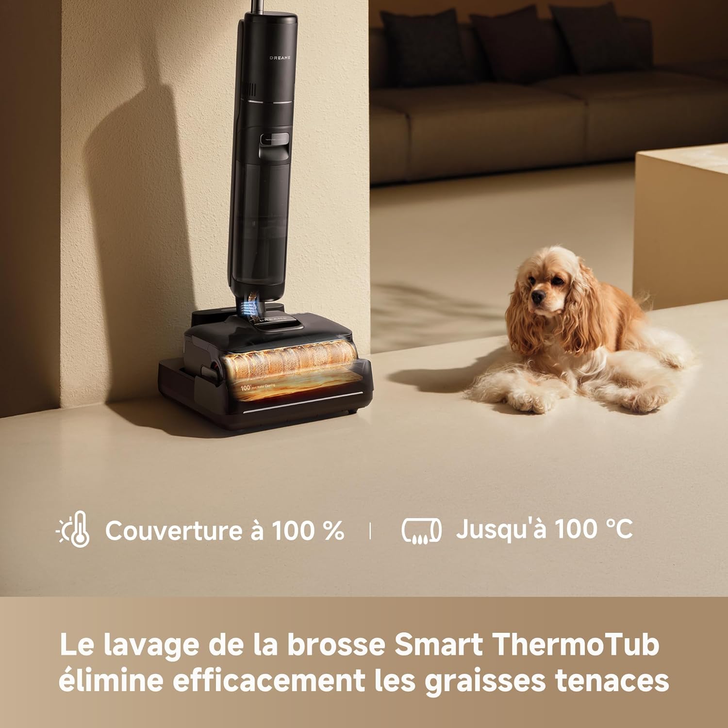 Dreame H15 Pro FoamWash - Aspirateur Laveur avec Technologie Mousse