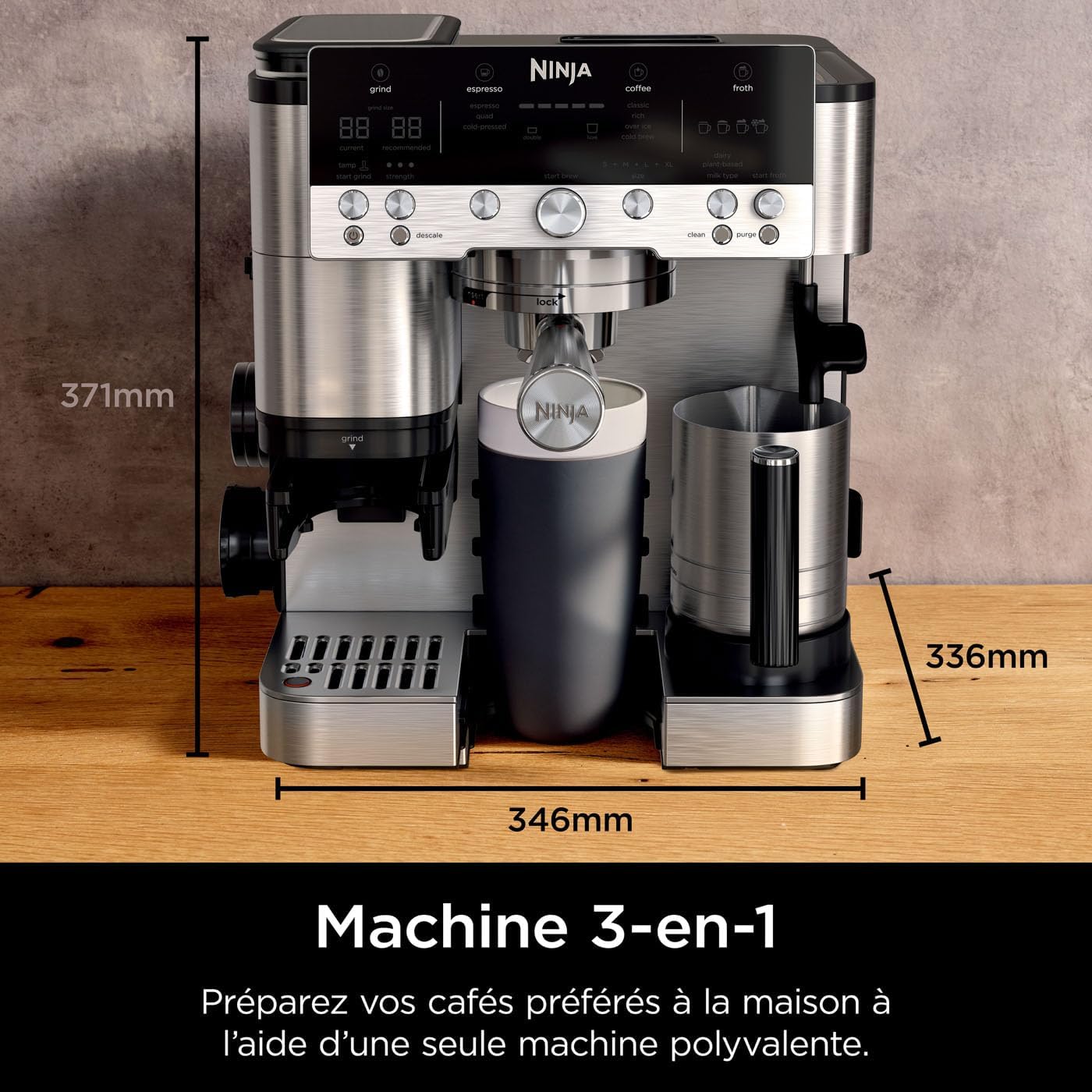 Ninja Luxe Café Premier ES601EU – Machine Espresso