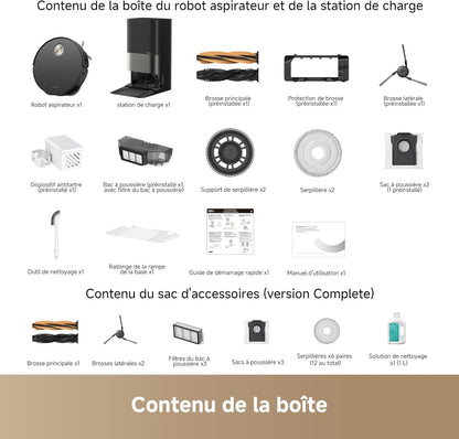 Dreame X50 Ultra Complete Noir Robot Aspirateur Laveur