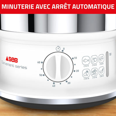 SEB Cuisseur a vapeur  Convenient Series Inox