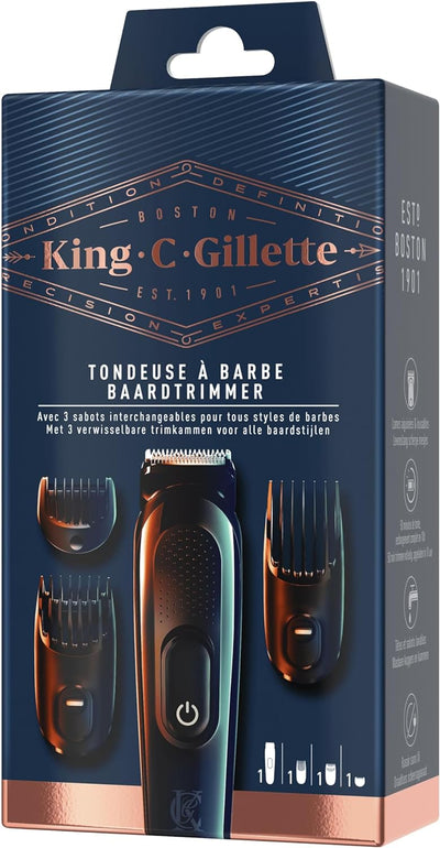 King C. Gillette Tondeuse à Barbe, Sans Fil